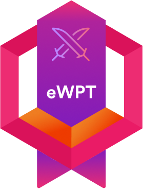 eWPT — Web Application Penetration Tester certification badge