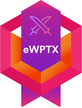 eWPTX — Web Application Penetration Tester eXtreme certification badge